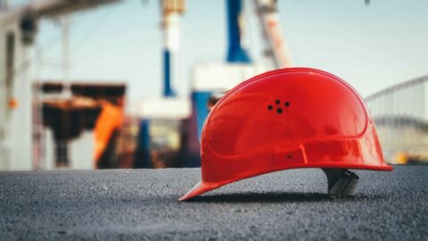 occupational health and safety hard hat